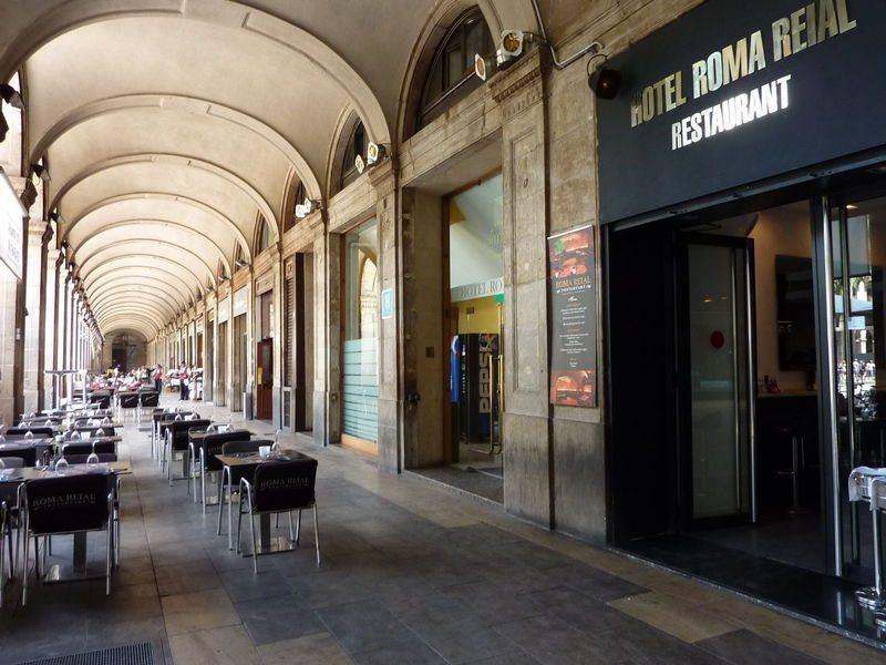 Roma Reial Ξενοδοχείο Βαρκελώνη Εξωτερικό φωτογραφία
